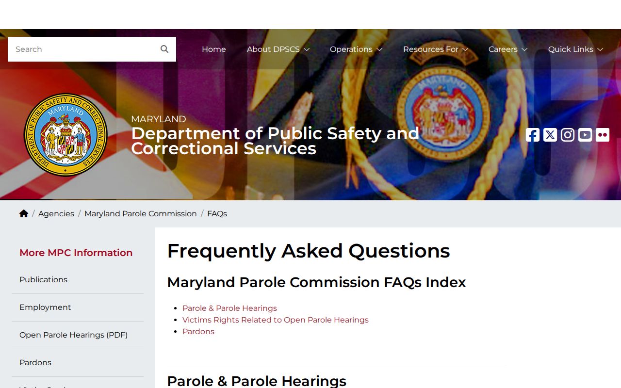 Howard County post-release supervision research showing Maryland parole outcomes